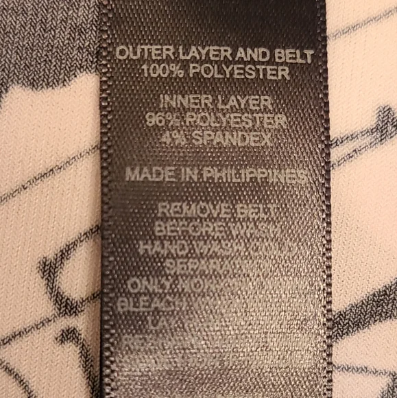 Express size SP  black/white dress - Picture 10 of 10